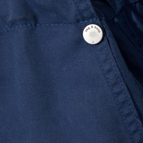 Rag & Bone Henri Tie-front Washed-Silk Jumpsuit - Picture 4 of 5